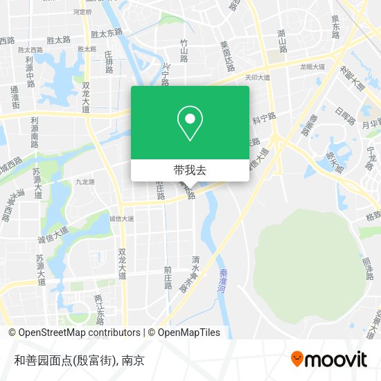 和善园面点(殷富街)地图
