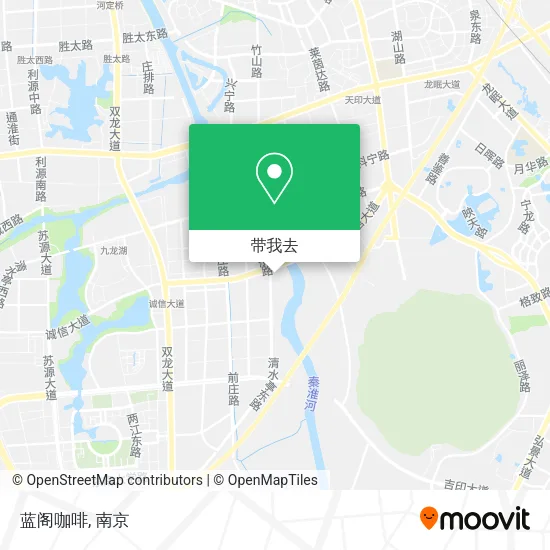 蓝阁咖啡地图