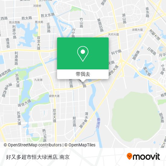 好又多超市恒大绿洲店地图
