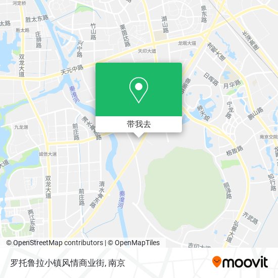 罗托鲁拉小镇风情商业街地图