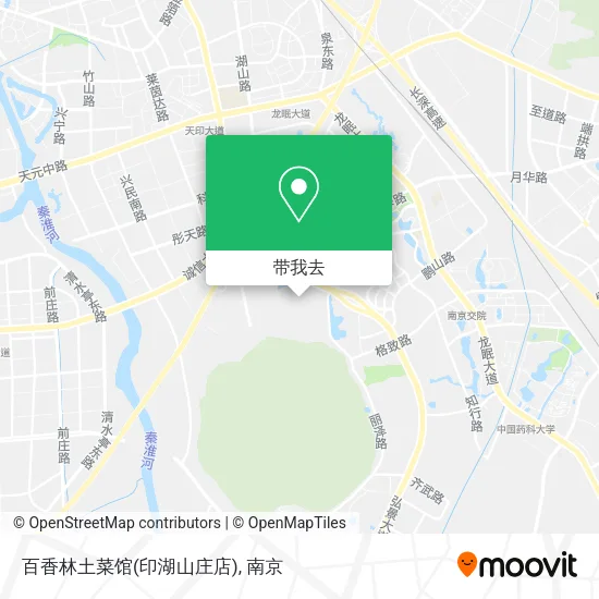 百香林土菜馆(印湖山庄店)地图