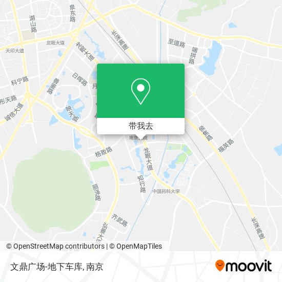 文鼎广场-地下车库地图