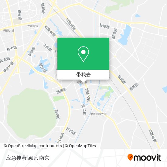 应急掩蔽场所地图
