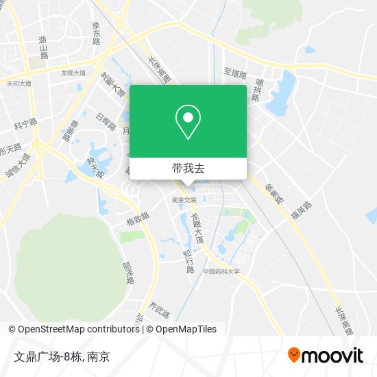 文鼎广场-8栋地图