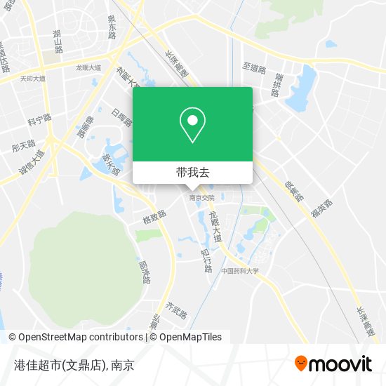 港佳超市(文鼎店)地图