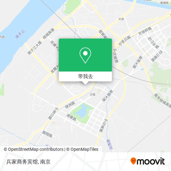 兵家商务宾馆地图
