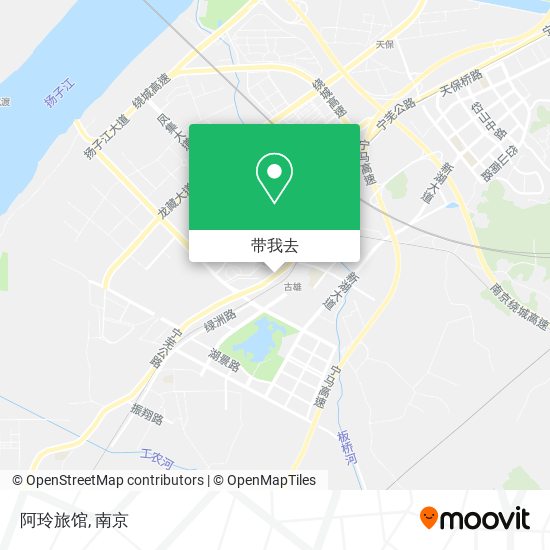 阿玲旅馆地图