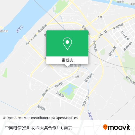 中国电信(金叶花园天翼合作店)地图