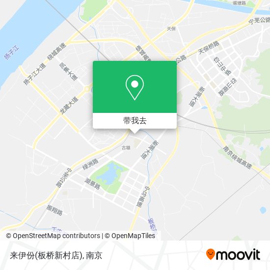 来伊份(板桥新村店)地图