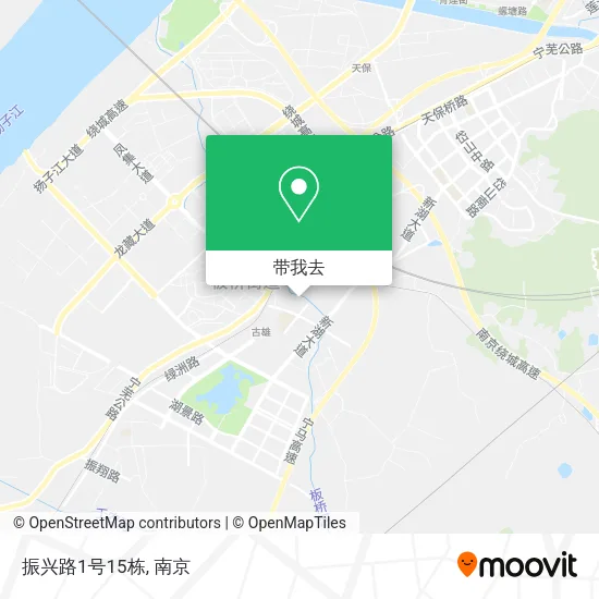 振兴路1号15栋地图