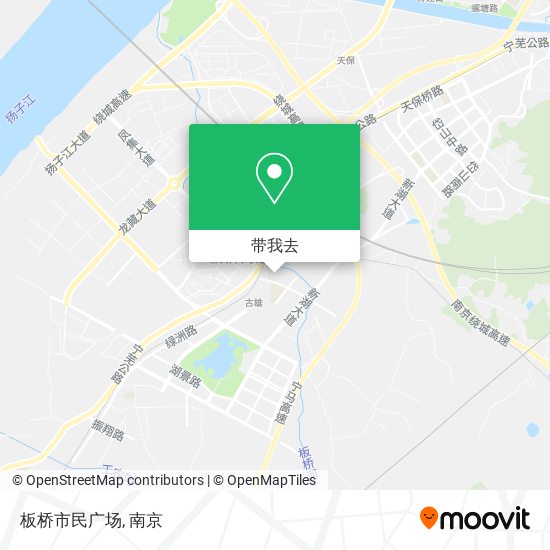 板桥市民广场地图