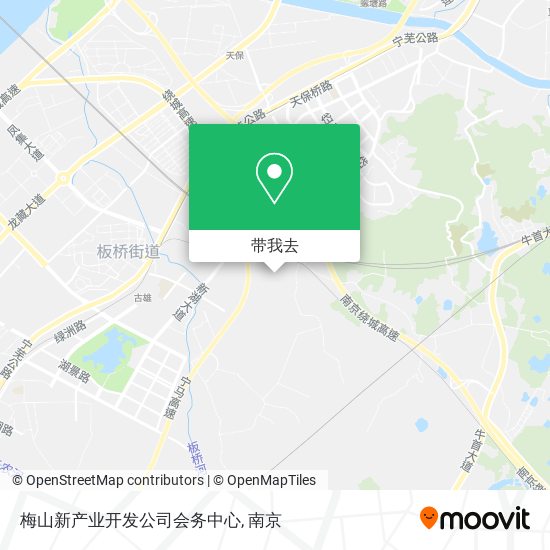梅山新产业开发公司会务中心地图