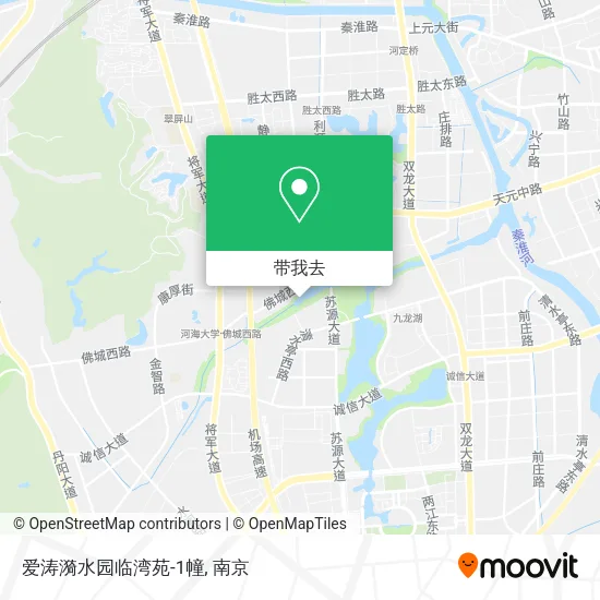 爱涛漪水园临湾苑-1幢地图