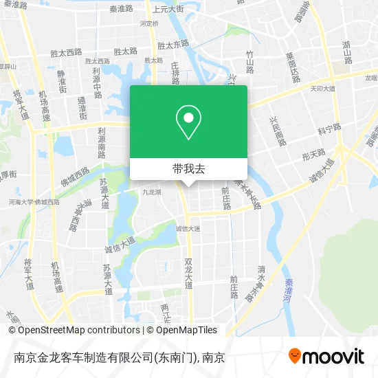 南京金龙客车制造有限公司(东南门)地图