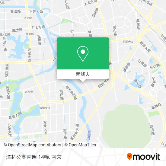 潭桥公寓南园-14幢地图