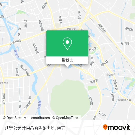 江宁公安分局高新园派出所地图