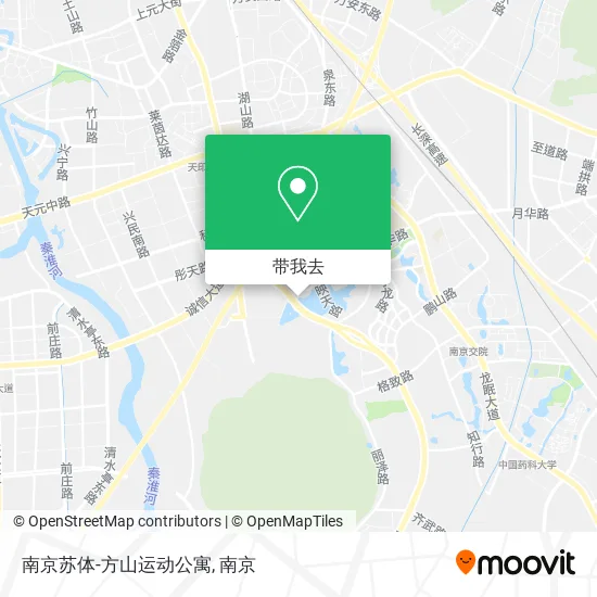 南京苏体-方山运动公寓地图