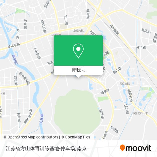 江苏省方山体育训练基地-停车场地图