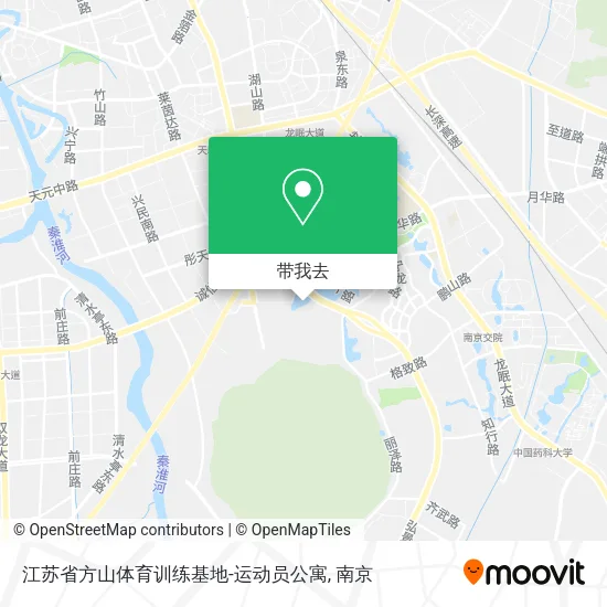 江苏省方山体育训练基地-运动员公寓地图