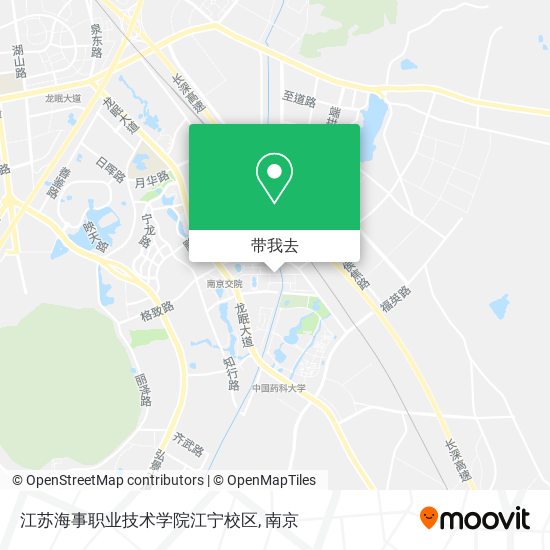江苏海事职业技术学院江宁校区地图