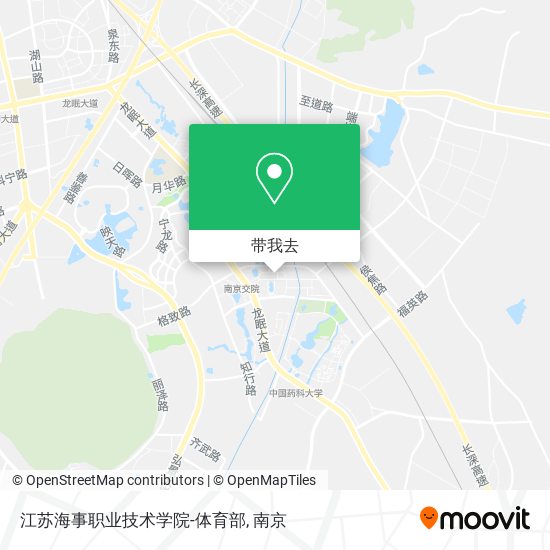 江苏海事职业技术学院-体育部地图