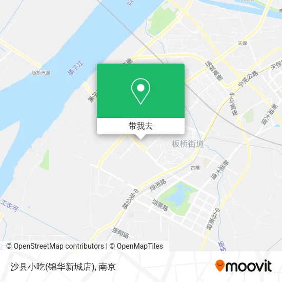 沙县小吃(锦华新城店)地图
