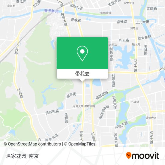 名家花园地图