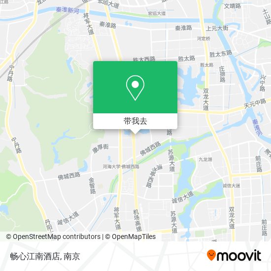 畅心江南酒店地图
