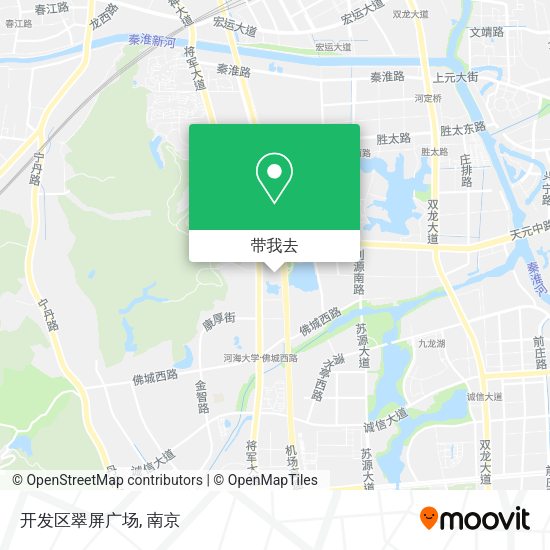 开发区翠屏广场地图