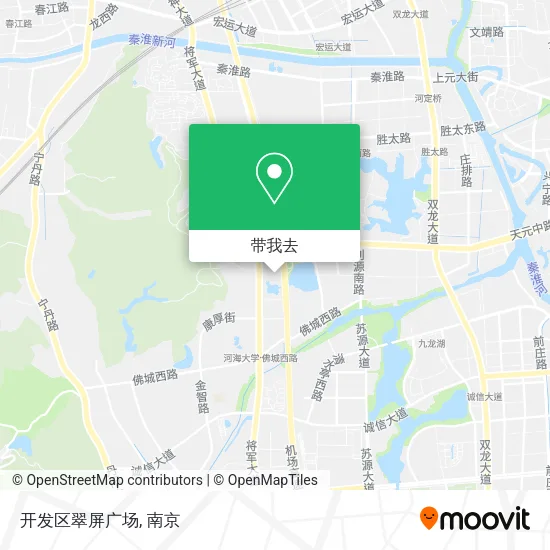 开发区翠屏广场地图