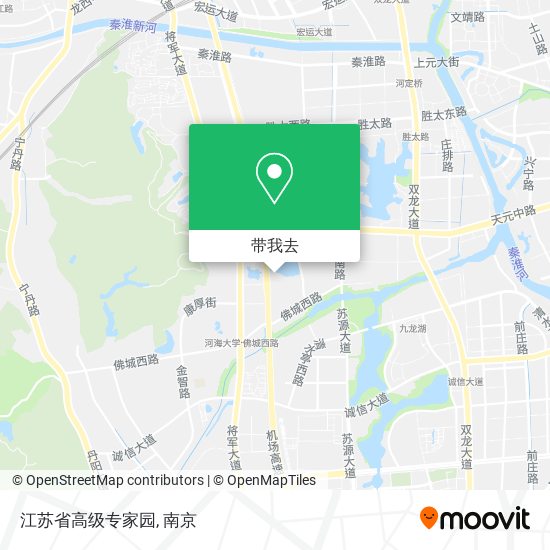 江苏省高级专家园地图