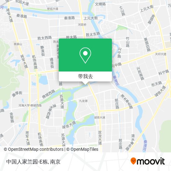 中国人家兰园-E栋地图