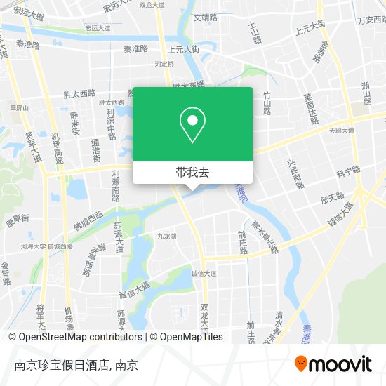 南京珍宝假日酒店地图