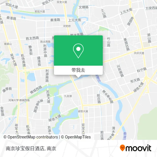 南京珍宝假日酒店地图
