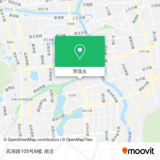 高湖路105号B楼地图
