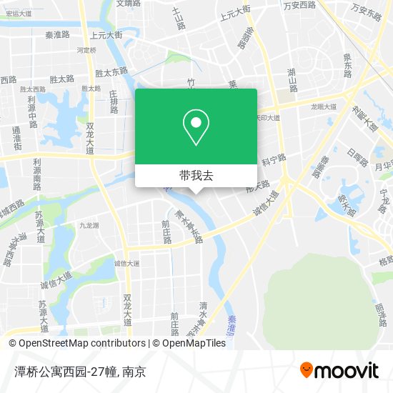 潭桥公寓西园-27幢地图