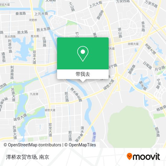 潭桥农贸市场地图