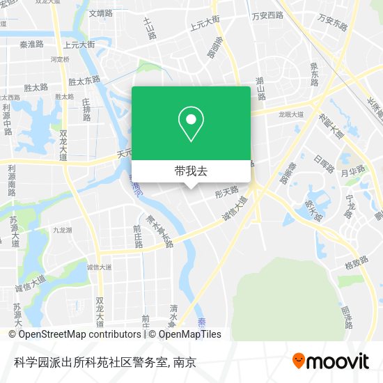 科学园派出所科苑社区警务室地图