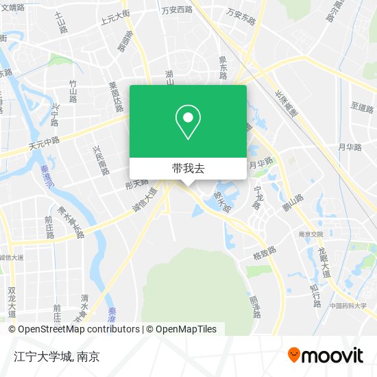 江宁大学城地图