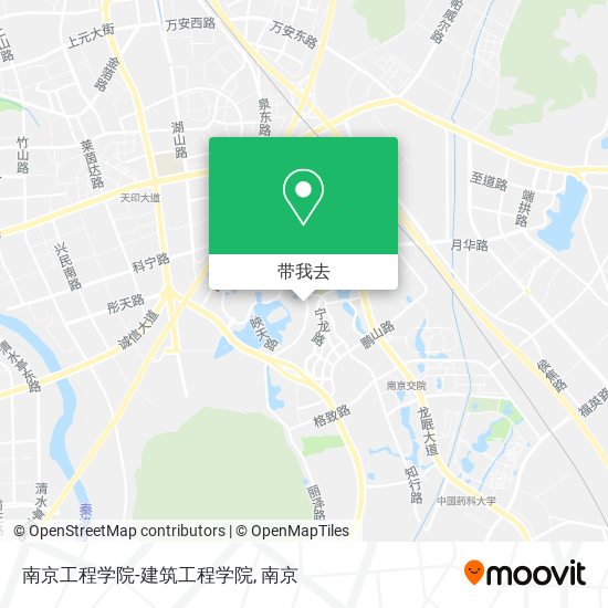 南京工程学院-建筑工程学院地图