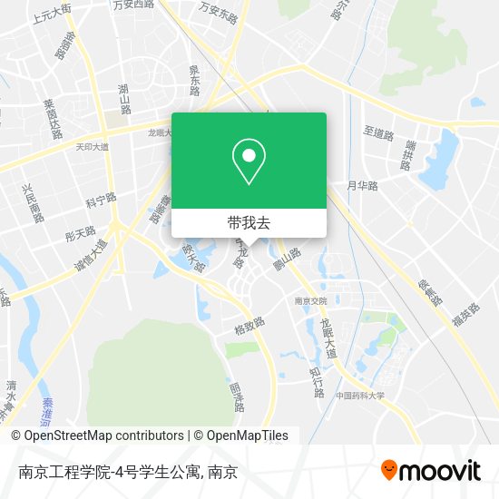 南京工程学院-4号学生公寓地图