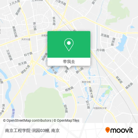 南京工程学院·润园03幢地图