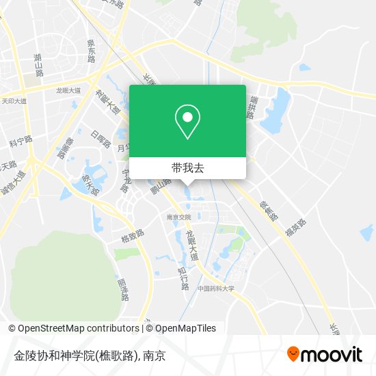 金陵协和神学院(樵歌路)地图