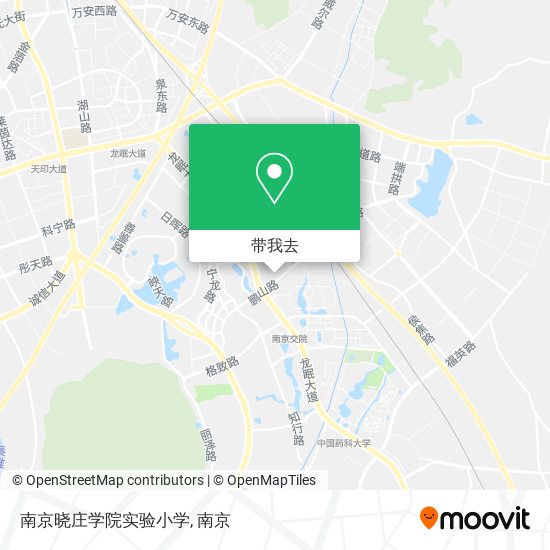 南京晓庄学院实验小学地图