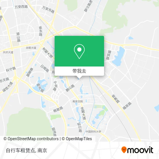 自行车租赁点地图
