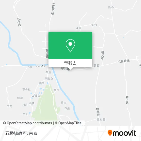 石桥镇政府地图