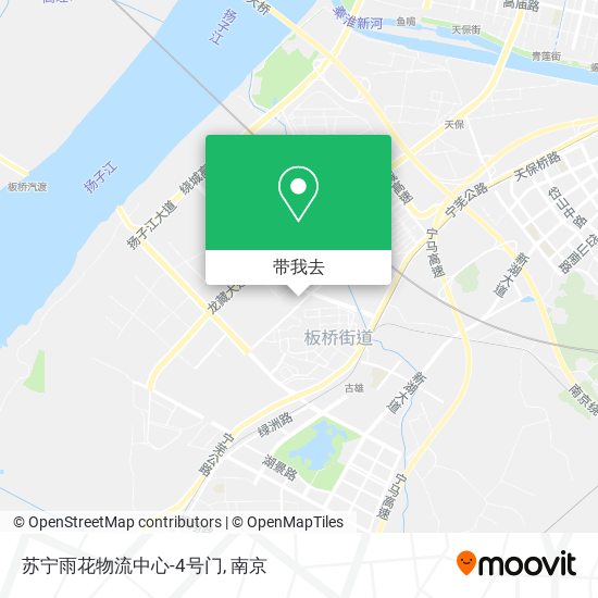 苏宁雨花物流中心-4号门地图
