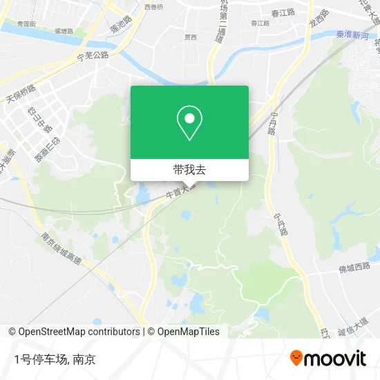 1号停车场地图
