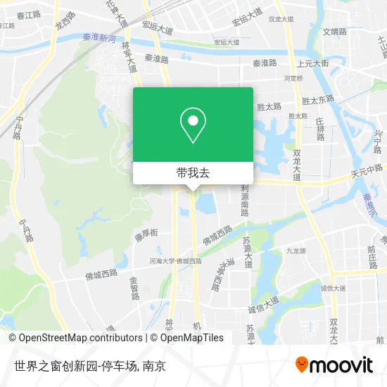 世界之窗创新园-停车场地图