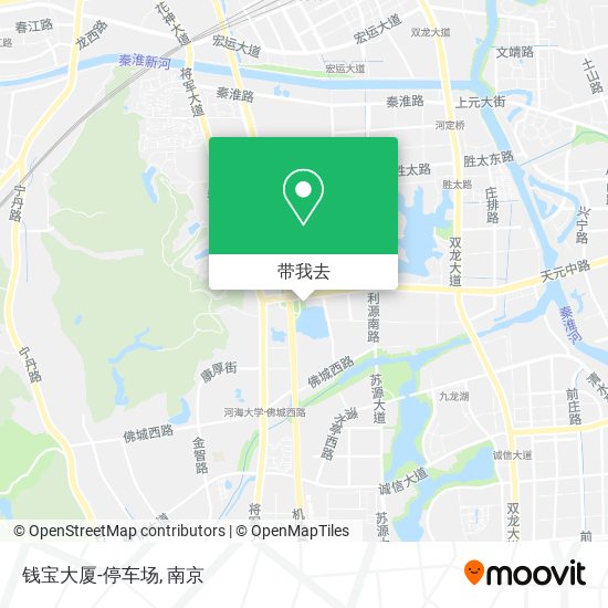 钱宝大厦-停车场地图